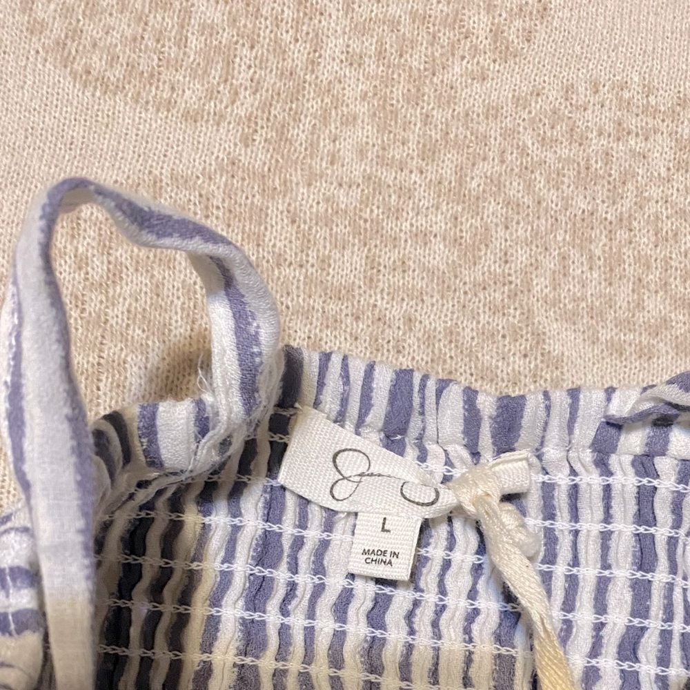 Jessica Simpson pin stripe bow accent mini dress - Picture 7 of 7